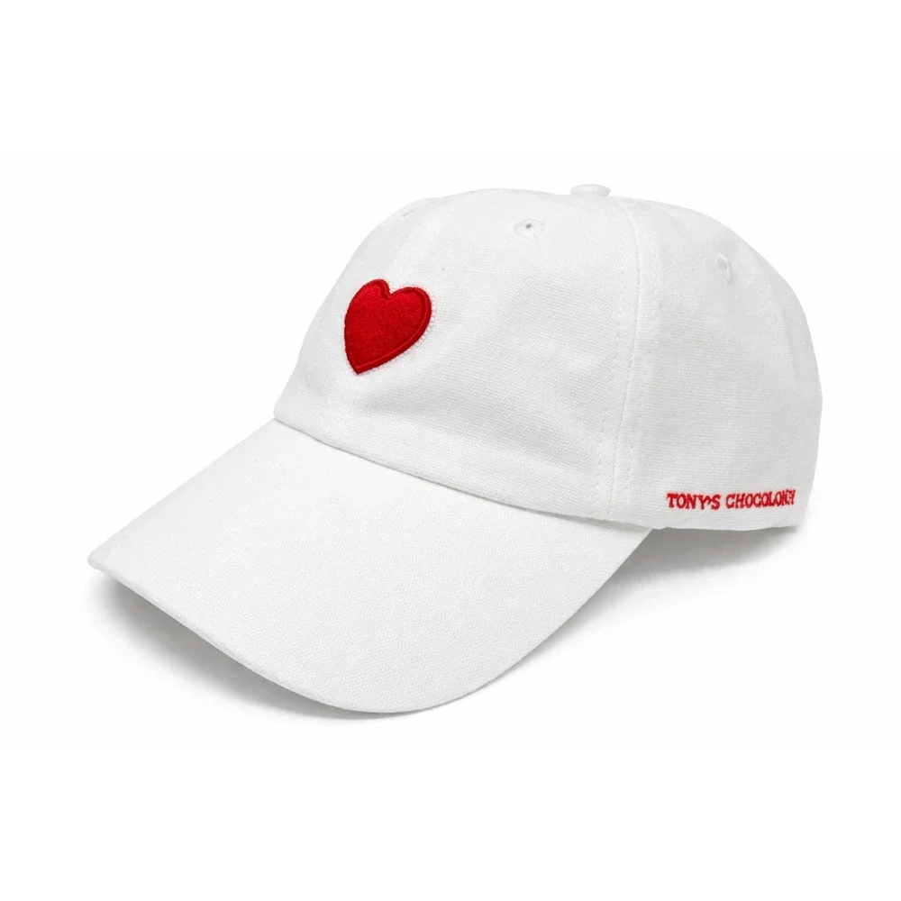 CJ Hendry Tonys Chocolonely White Hat Cap Strapback Valentines‎ Limited Edition